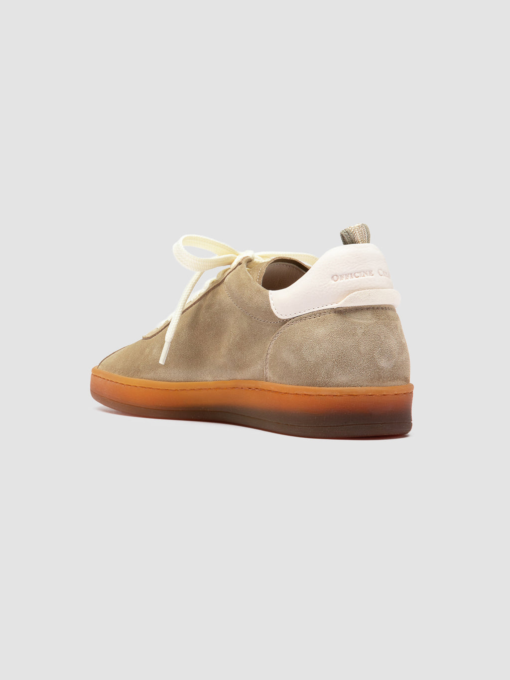 GINNASIO 101 - Brown Leather and Suede Sneakers - image 4,side view