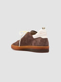DESTINY 101 - Brown Leather and Suede Sneakers - thumb image 4,side view