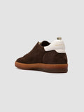 GINNASIO 103 - Brown Leather and Suede Sneakers - thumb image 4,side view