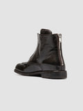EMERALD DD 002 - Brown Leather Zipped Boots - thumb image 4,side view