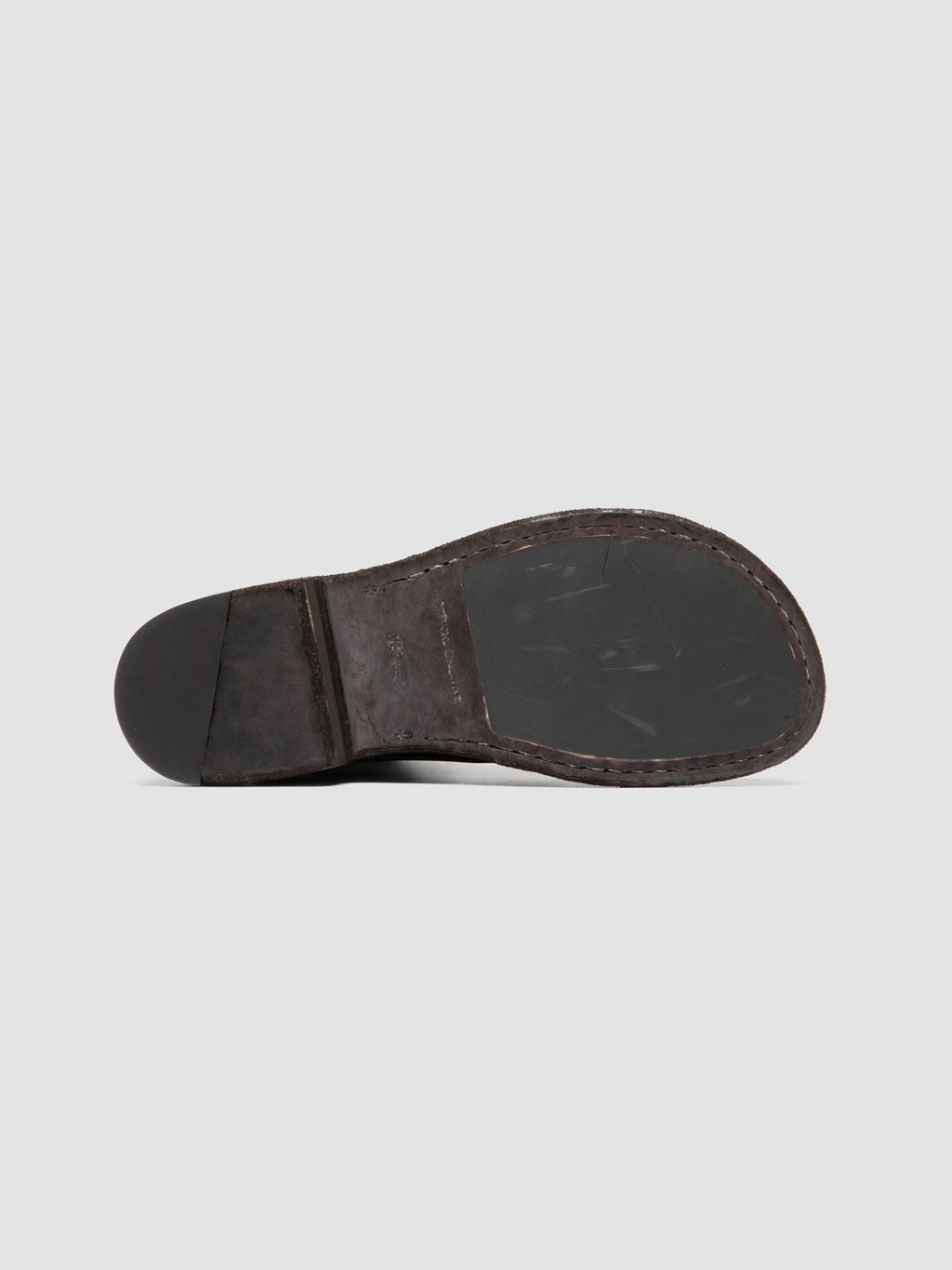 EMERALD DD 002 - Brown Leather Zipped Boots - image 5,side view
