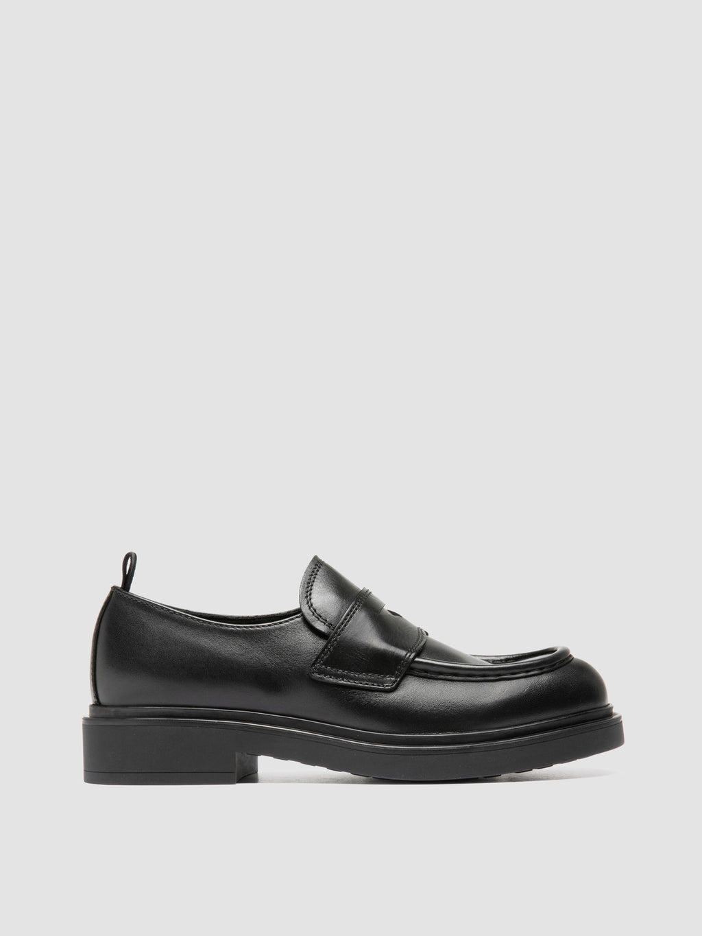 ENGINEER 101 - Black Leather Loafers
