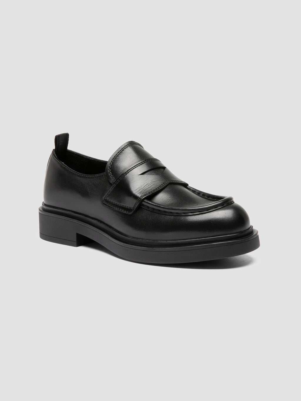 ENGINEER 101 - Black Leather Loafers