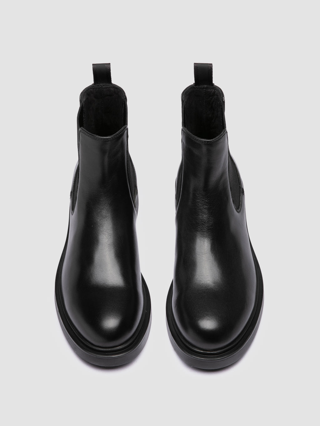 ENGINEER 107 - Black Leather Chelsea Boots