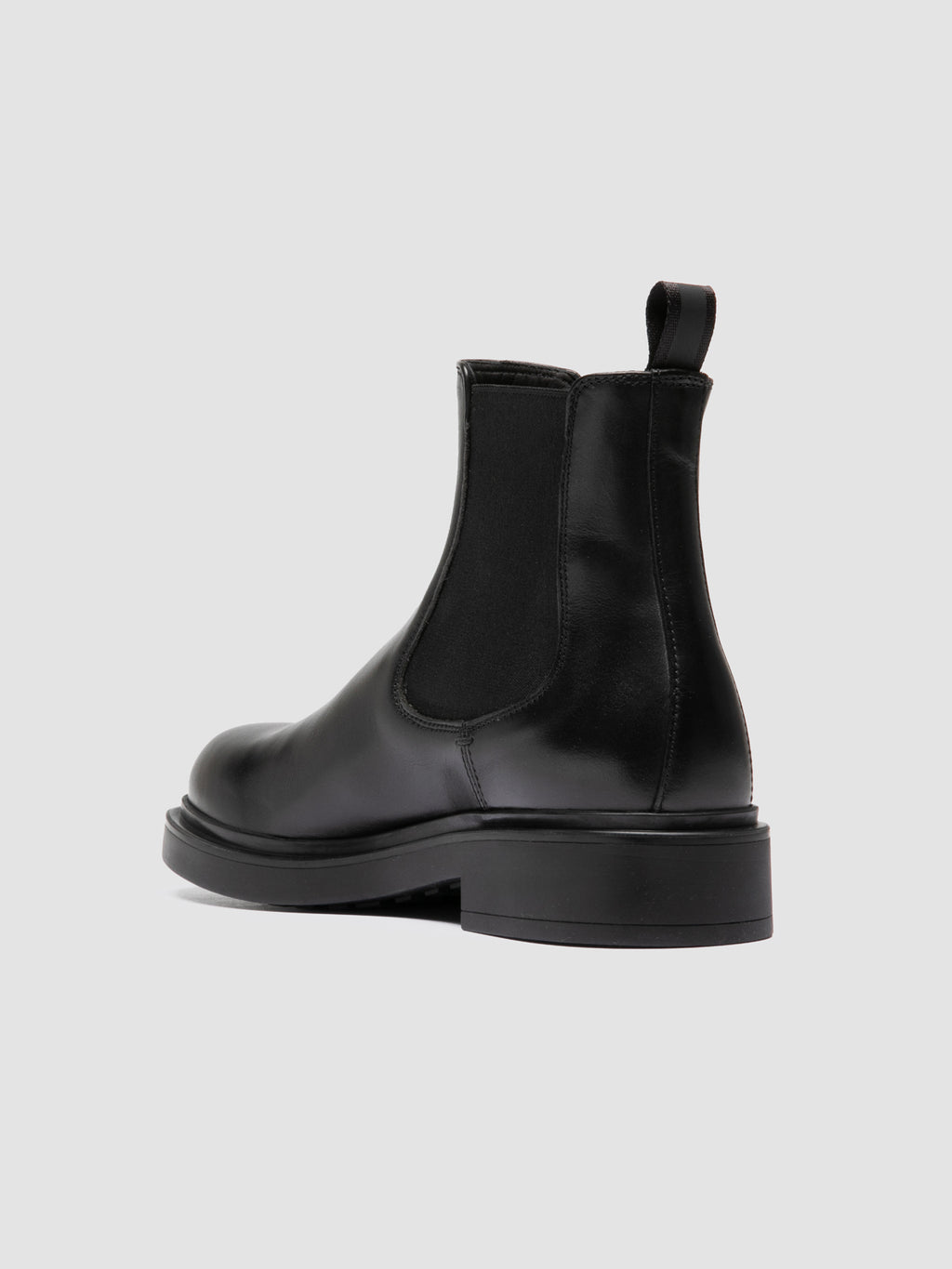 ENGINEER 107 - Black Leather Chelsea Boots
