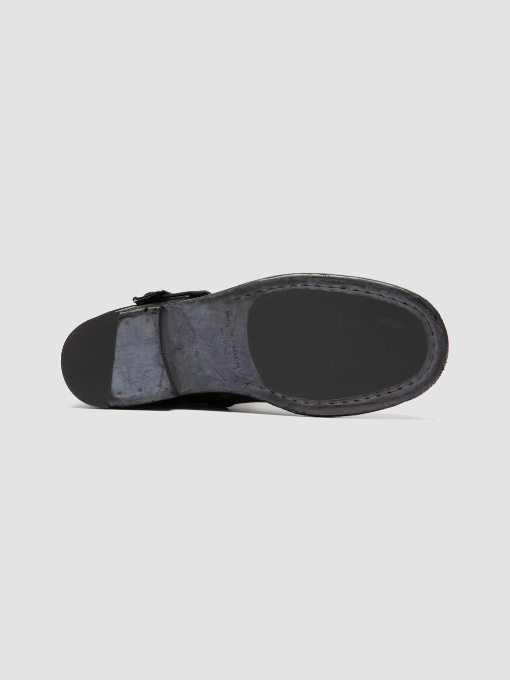 EPHYMERAL 003 - Black Leather Zipped Boots - image 5,side view