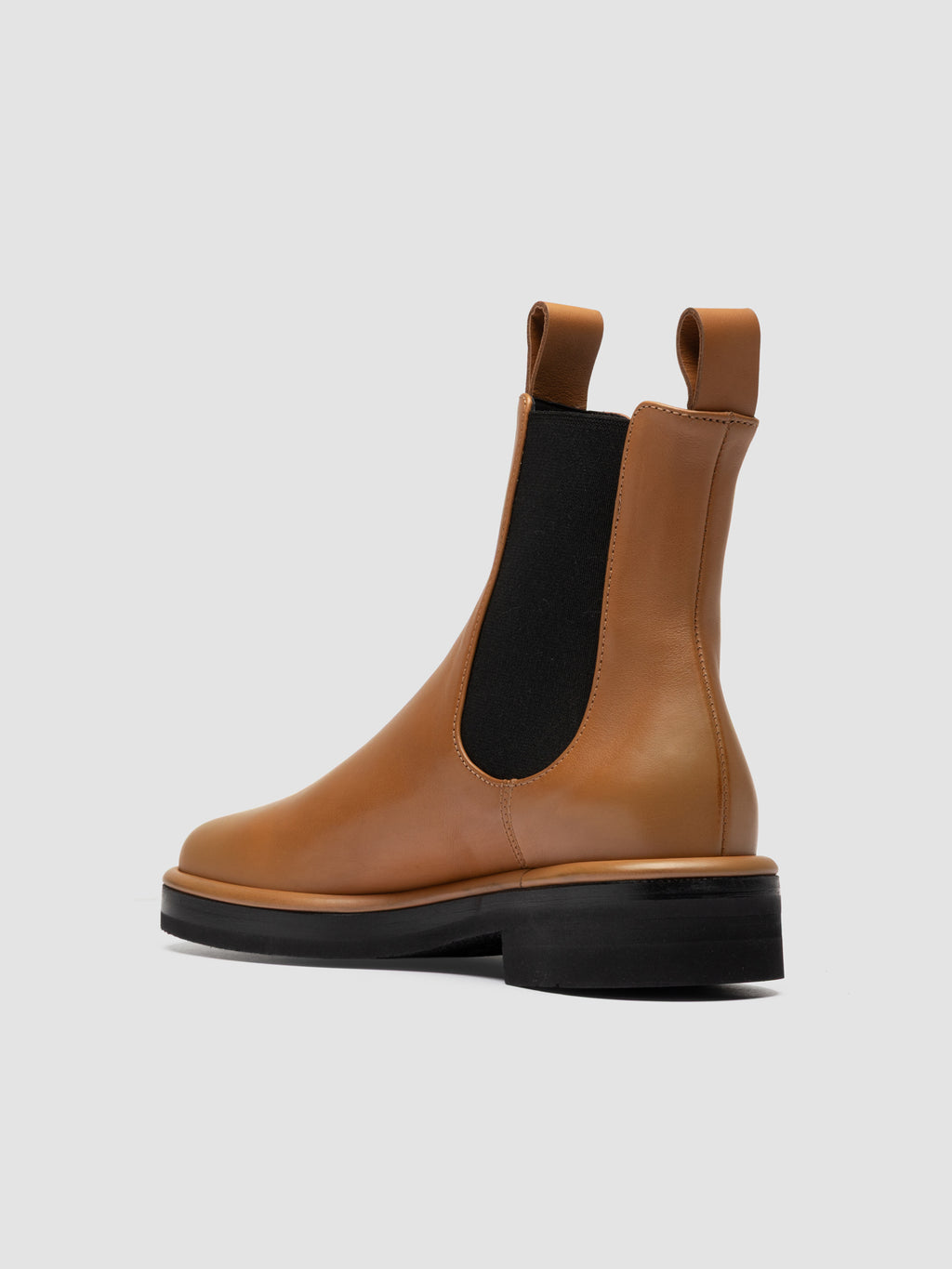 ERA 001 - Brown Leather Chelsea Boots - image 4,side view