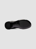 FLORE 012_W - Schwarze Lederstiefel mit Reißverschluss - thumb image 5,side view