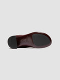 FLORE 012_W - Burgunderrote Lederstiefel mit Reißverschluss - thumb image 5,side view