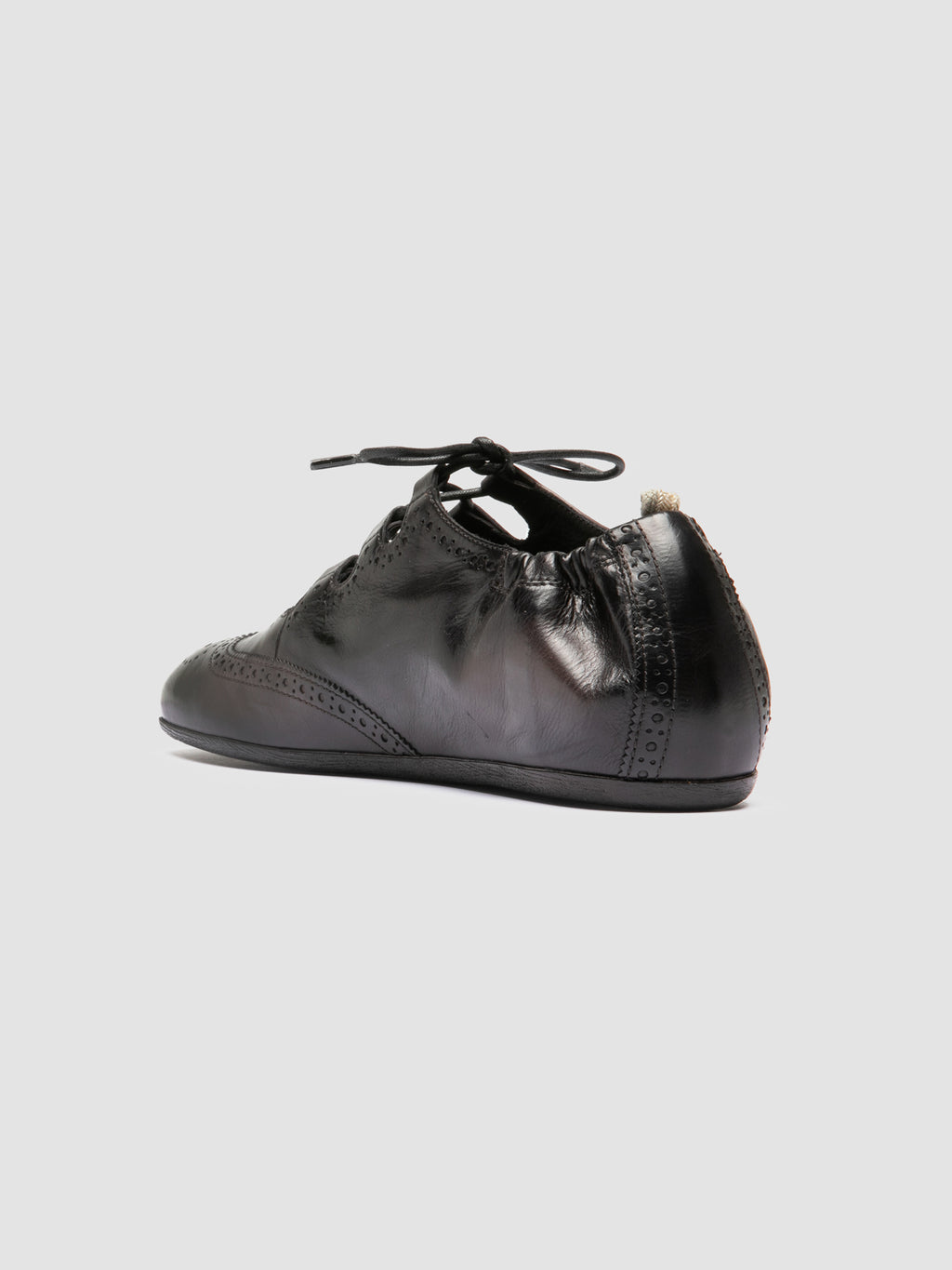 FONTRIERS 104 - Black Leather Derby Shoes - image 4