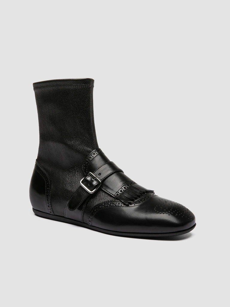 FONTRIERS 110 - Black Leather Boots