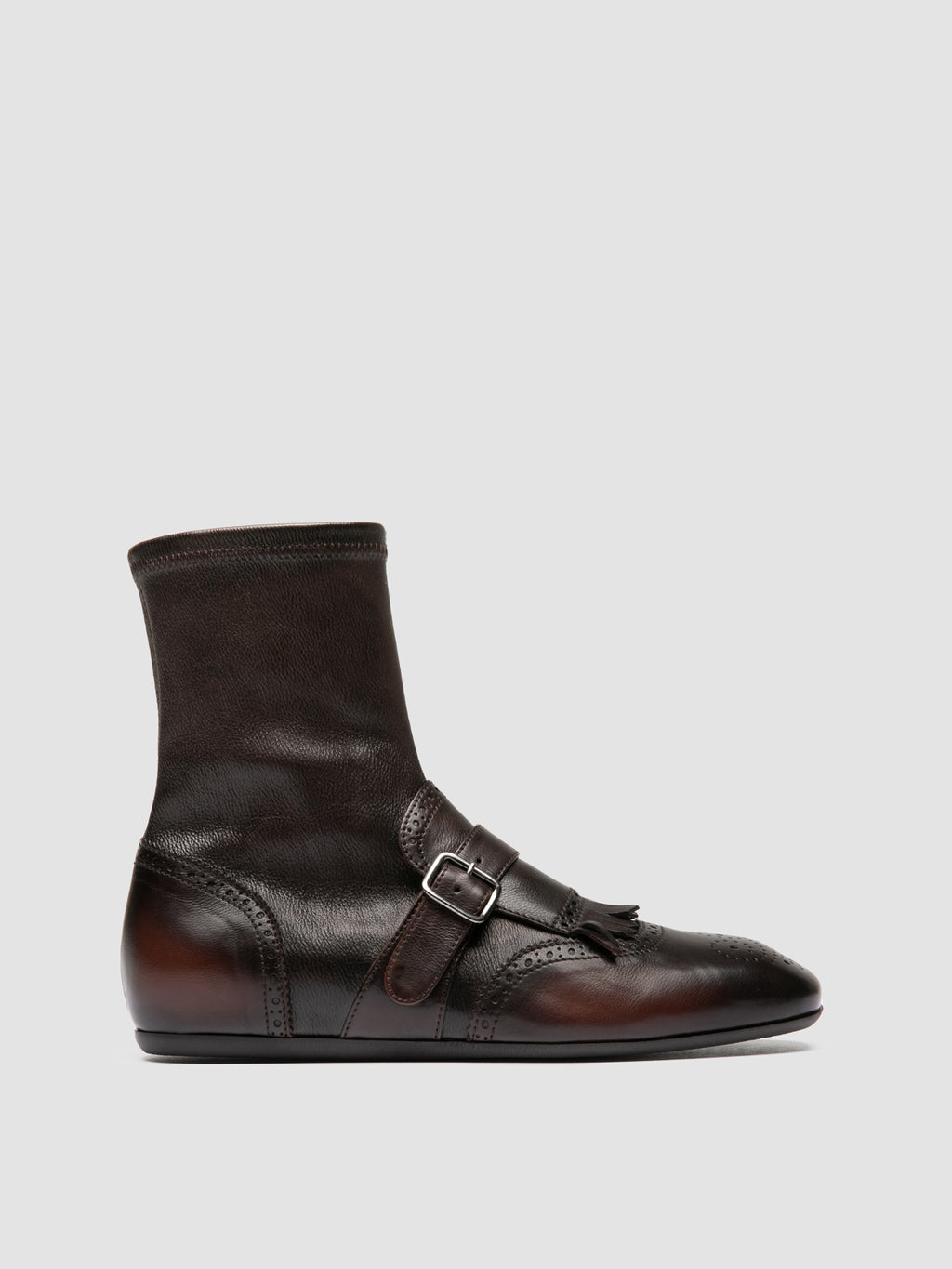 FONTRIERS 110 - Brown Leather Boots - image 1,side view