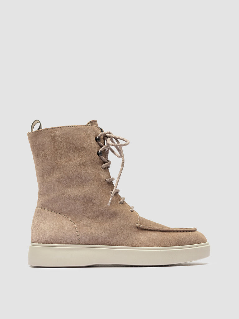 FRAME 108 - Taupe Suede Boots