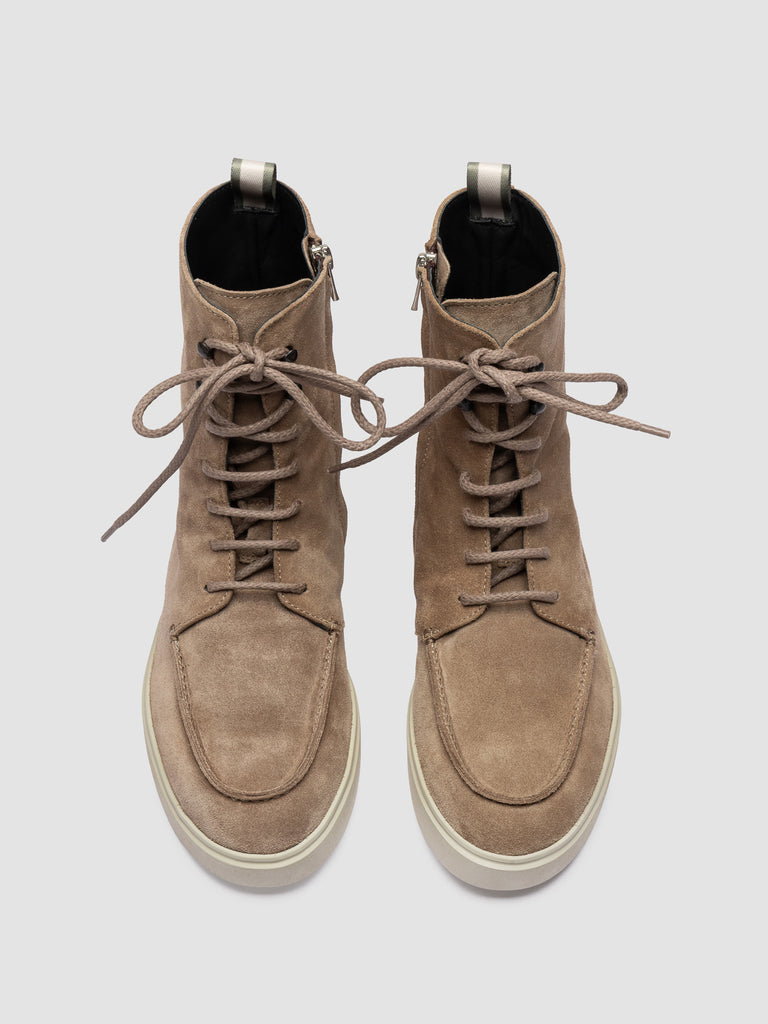 FRAME 108 - Taupe Suede Boots