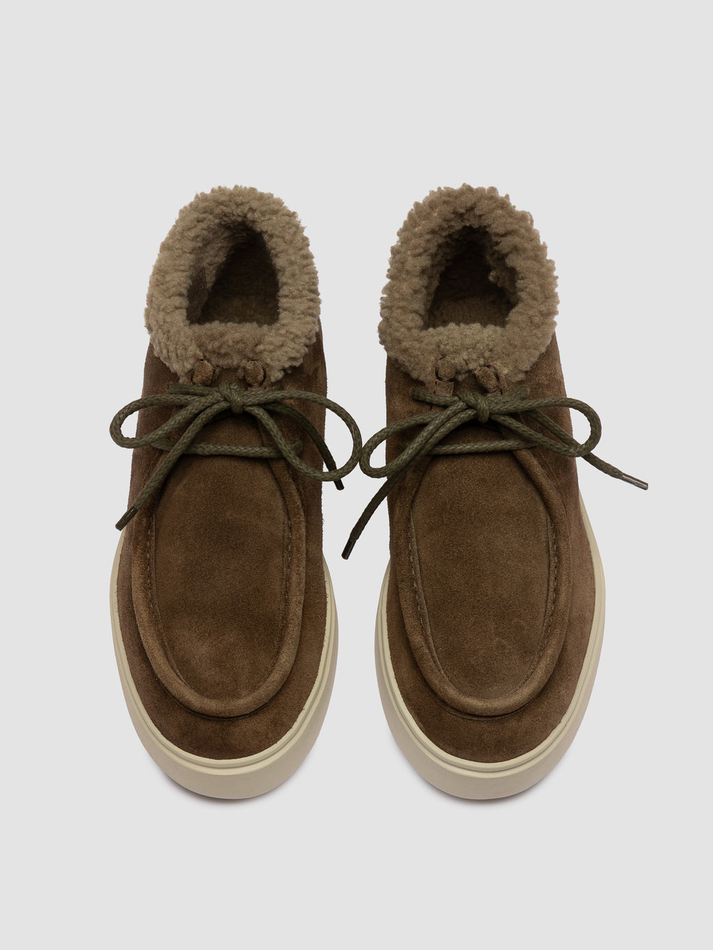 FRAME 110 - Brown Suede Chukka Boots - image 2,side view