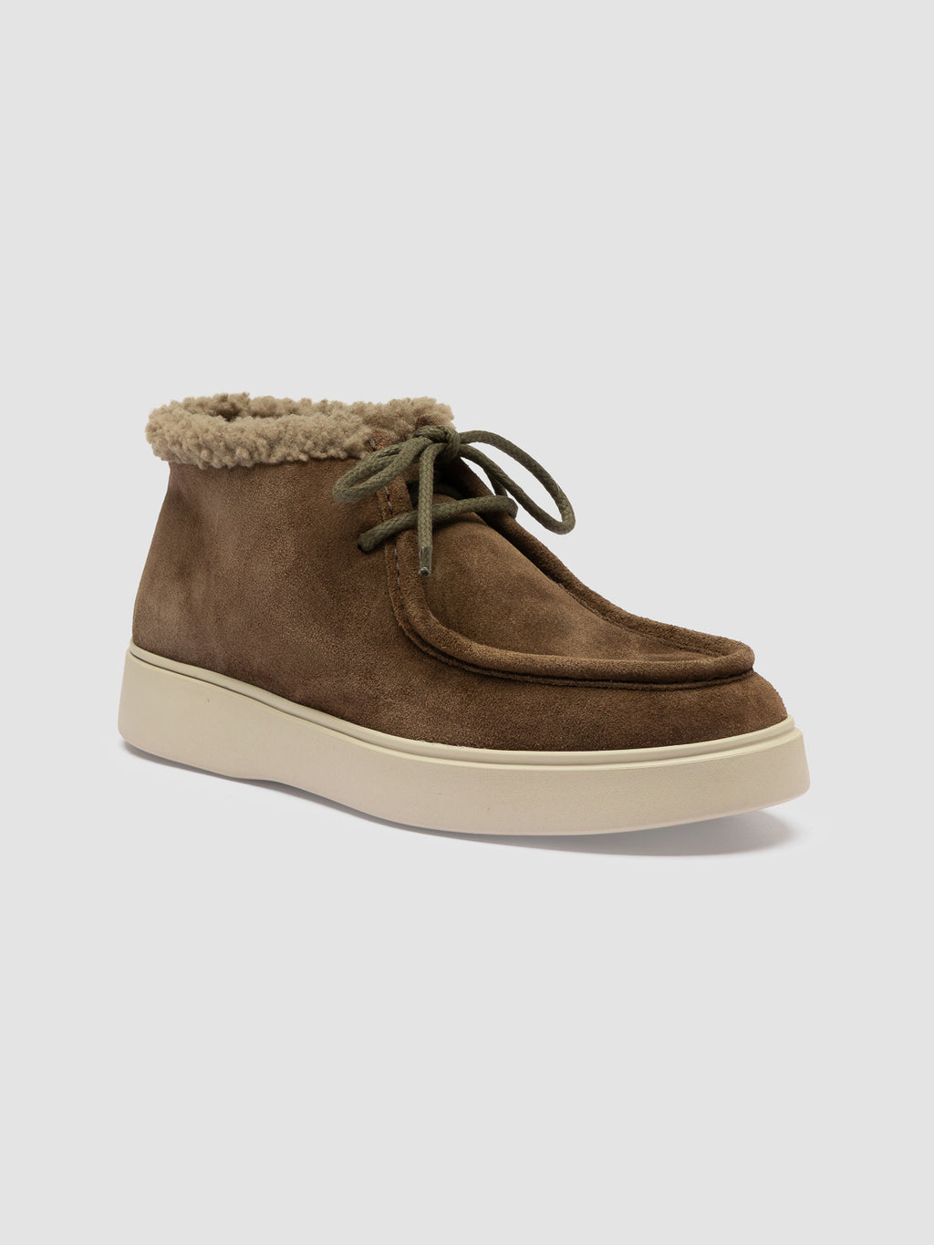 FRAME 110 - Brown Suede Chukka Boots - image 3,side view