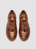 GHILLE 101 - Braune Low-Top-Sneaker aus Leder - thumb image 2,side view