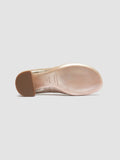 HADRY 010 - Gold Leather Ballerina Shoes - thumb image 5,side view