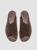 ITACA 054 - Brown Suede Slide Sandals - thumb image 2,side view