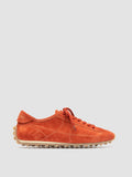 JARRED 101 - Rote Low-Top-Sneakers aus Wildleder - thumb image 1,side view