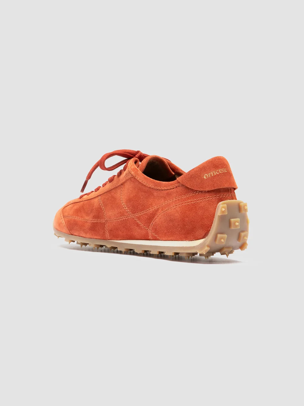 JARRED 101 - Rote Low-Top-Sneakers aus Wildleder - image 4,side view