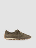 JARRED 101 - Grüne Low-Top-Sneaker aus Wildleder - thumb image 1,side view