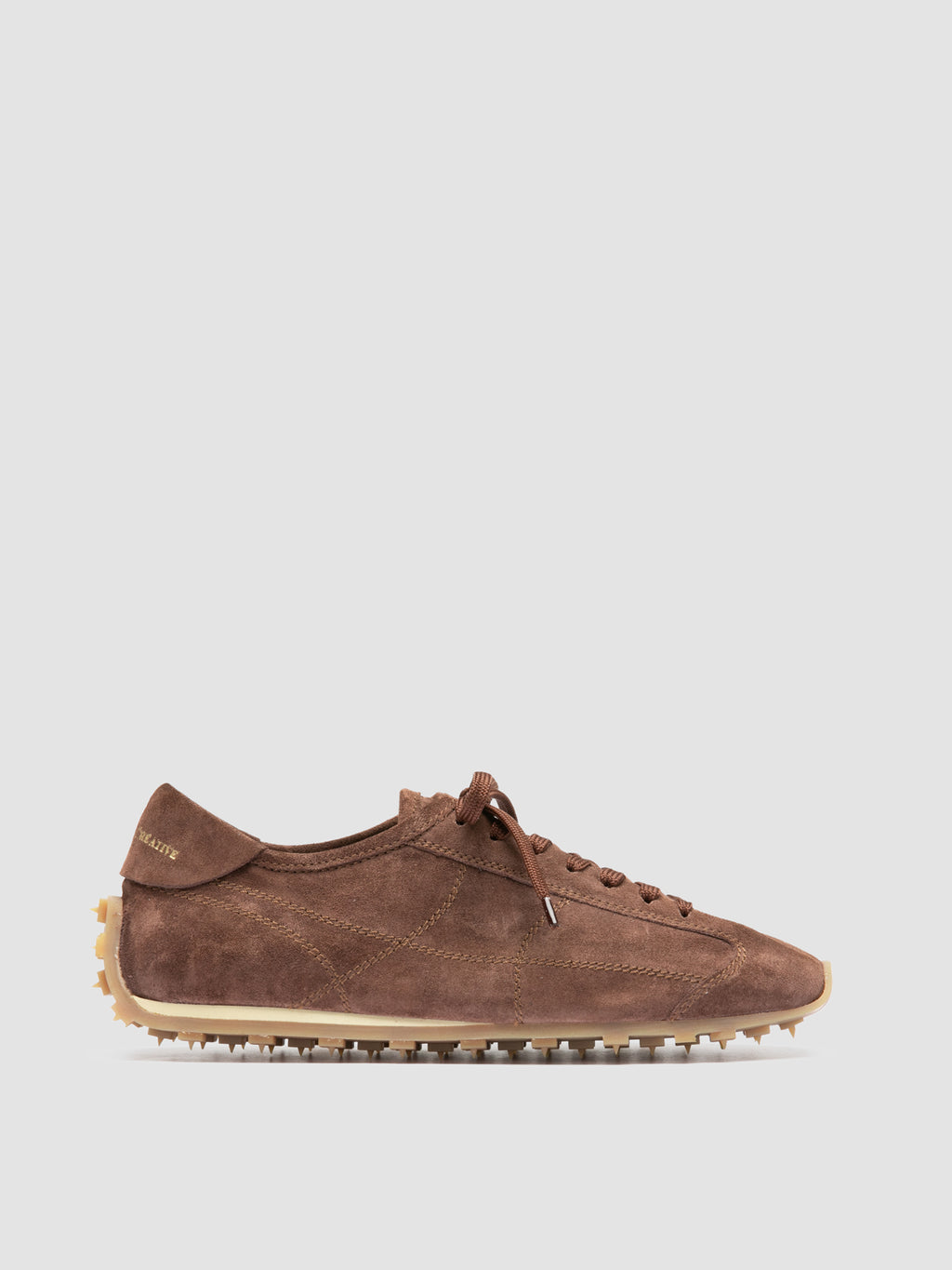JARRED 101 - Braune Low-Top-Sneakers aus Wildleder - image 1,side view