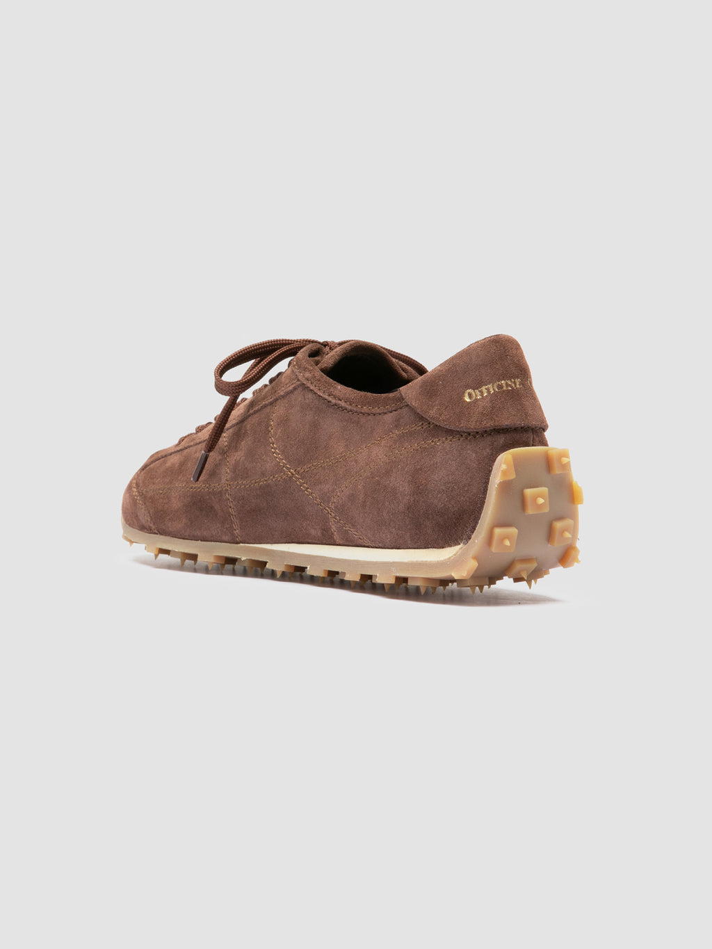 JARRED 101 - Braune Low-Top-Sneakers aus Wildleder - image 4,side view