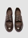 KALLIOPI 005 - Brown Leather Derby Shoes - thumb image 2,side view