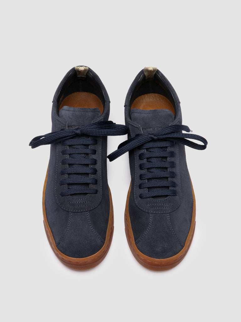 KARMA 101 - Blue Suede Low Top Sneakers
