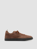 KARMA 101 - Brown Suede Low Top Sneakers - thumb image 1,side view