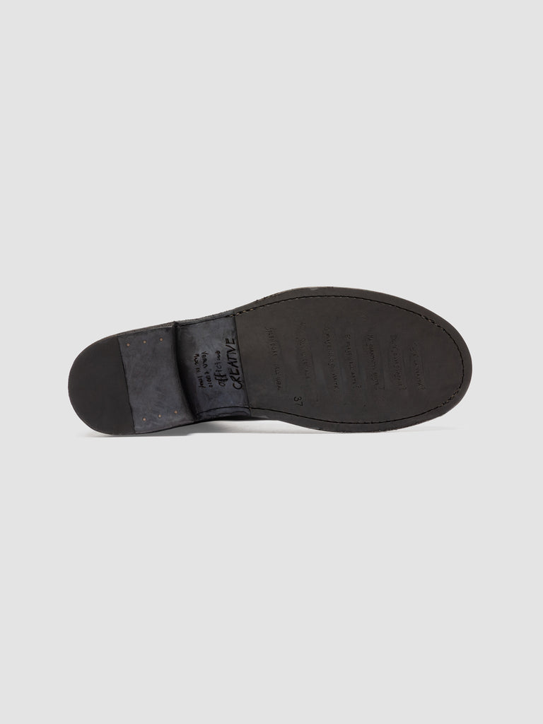 LEGRAND 139 - Black Leather Zip Boots