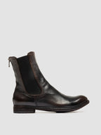 LEXIKON 073 - Braune Chelsea-Stiefel aus Leder