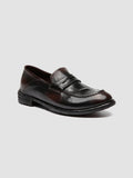LEXIKON 140 - Black Leather Penny Loafers - thumb image 3,side view