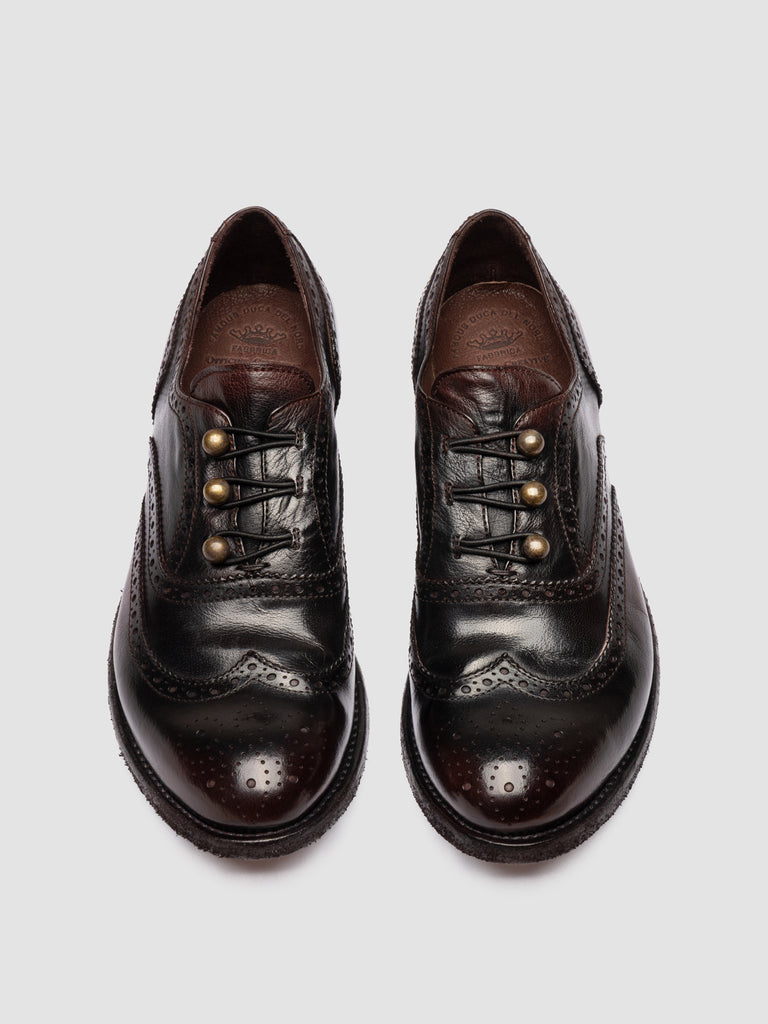 LEXIKON 155 - Black Leather Oxford Shoes