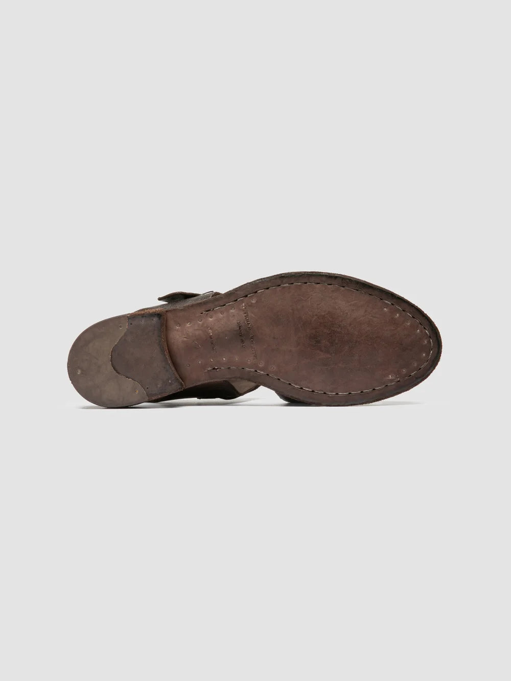 LEXIKON 536 - Brown Leather Sandals - image 5
