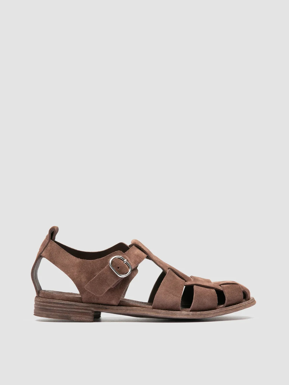 LEXIKON 536 - Brown Suede Sandals - image 1