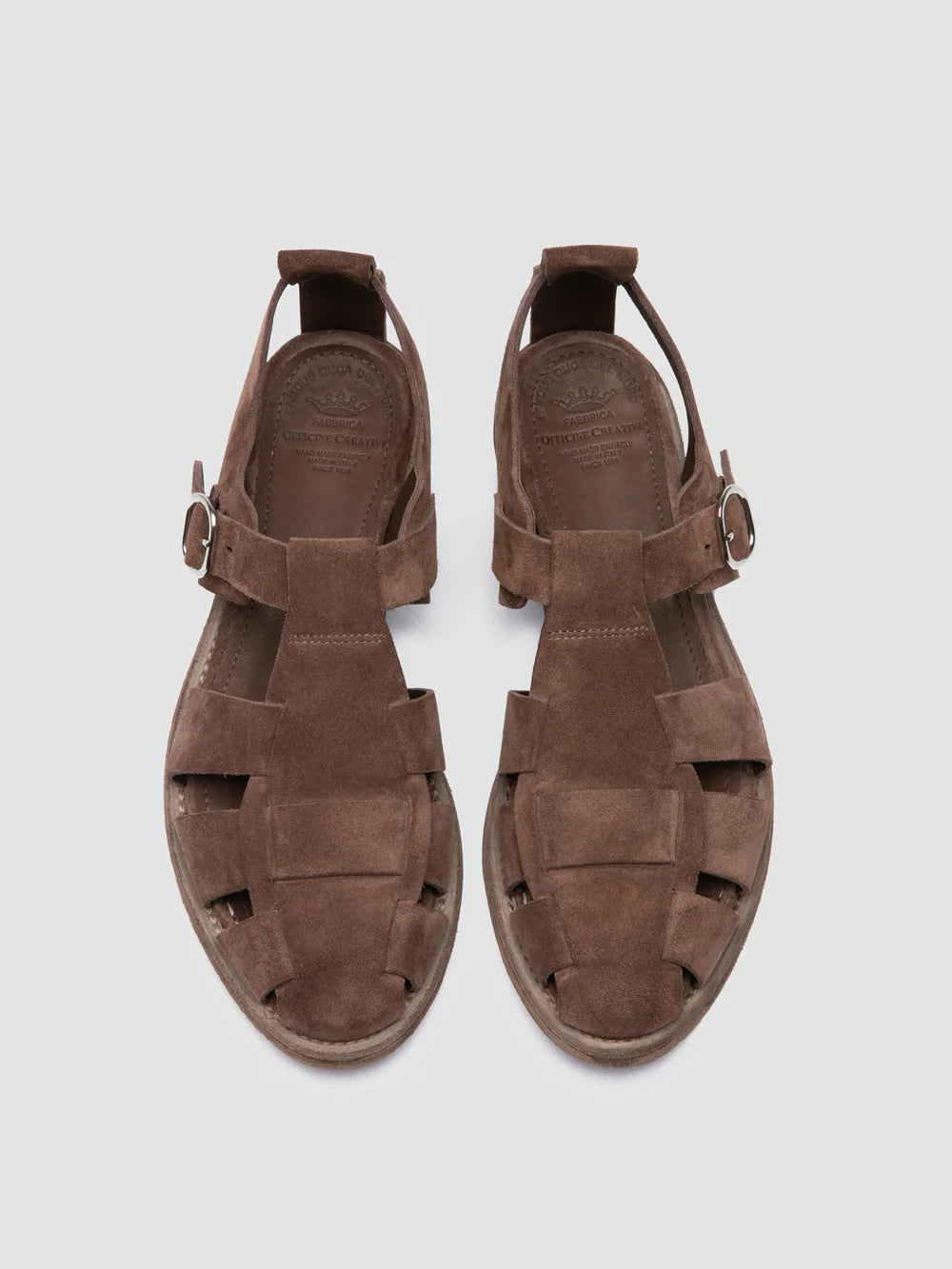 LEXIKON 536 - Brown Suede Sandals - image 2