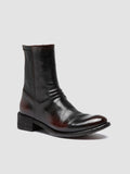 LISON 041 - Braune Lederstiefeletten - thumb image 3,side view