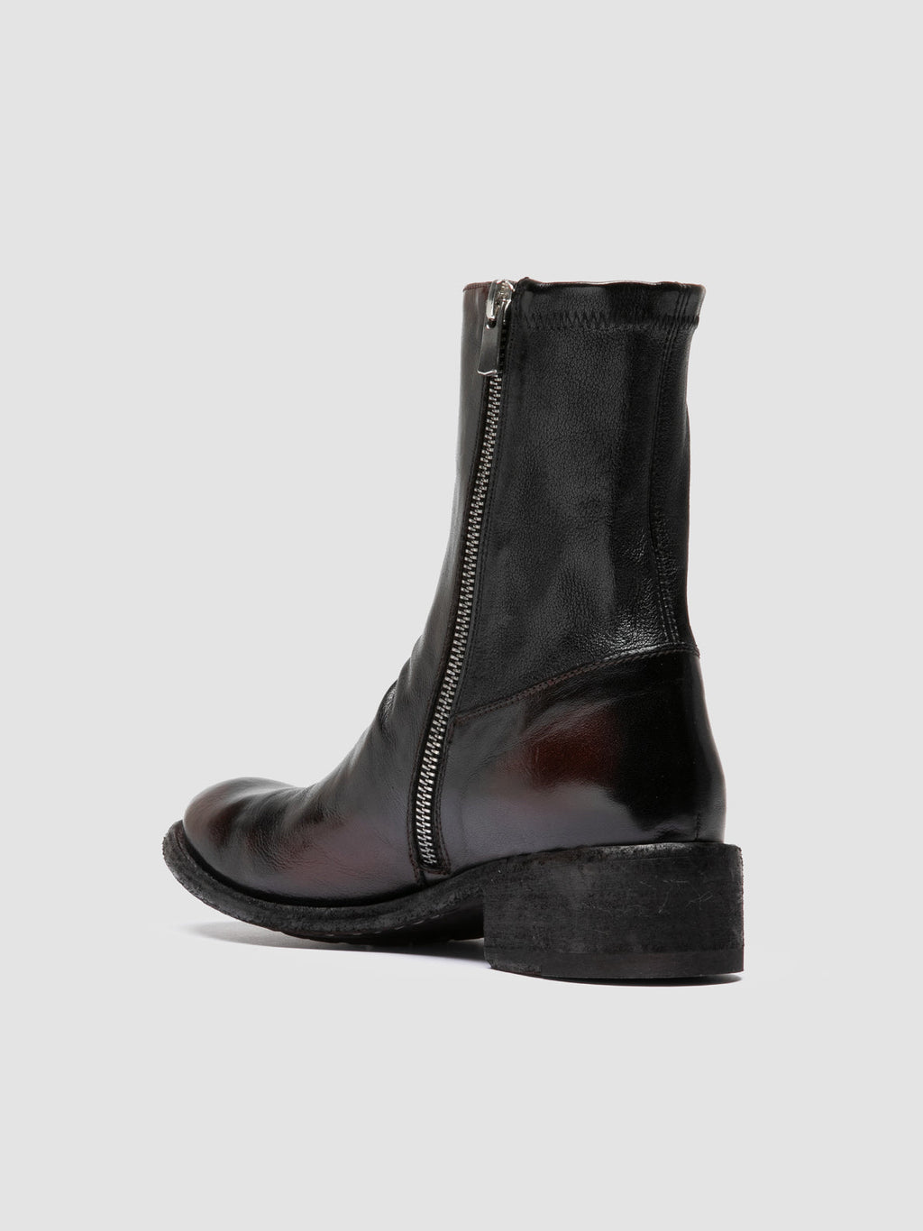 LISON 041 - Braune Lederstiefeletten - image 4,side view