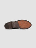 LISON 041 - Brown Leather Zipped Boots - thumb image 5,side view