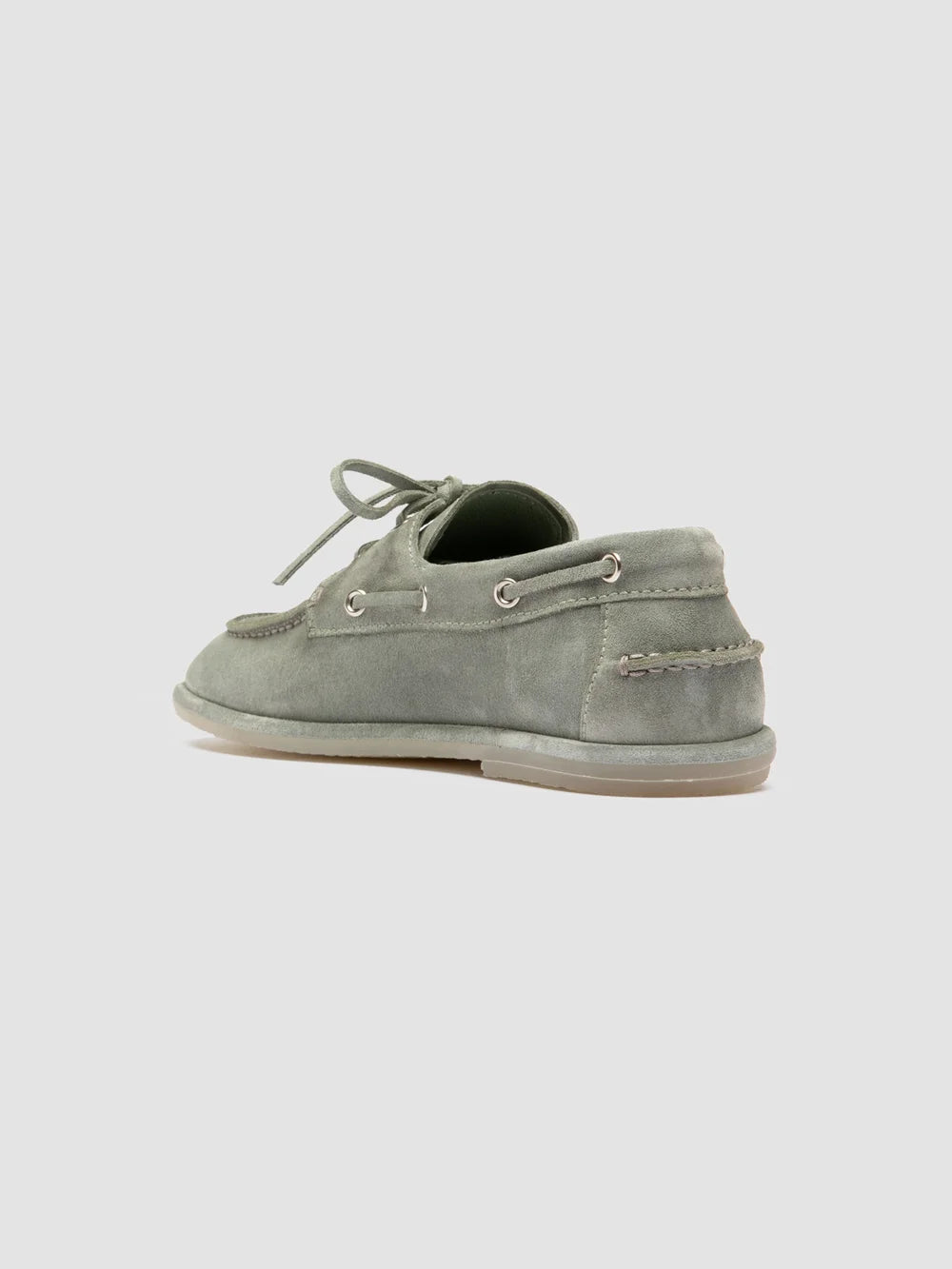 LOVE 101 - Grüne Segelschuhe aus Wildleder - image 4