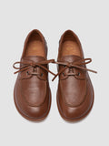 LOVE 101 - Brown Leather Boat Shoes - thumb image 2,side view