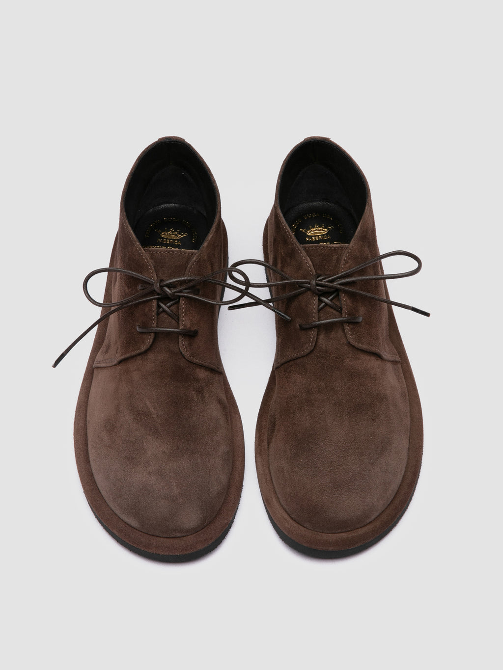 MARJORY 108 - Brown Suede Chukka Boots - image 2,side view