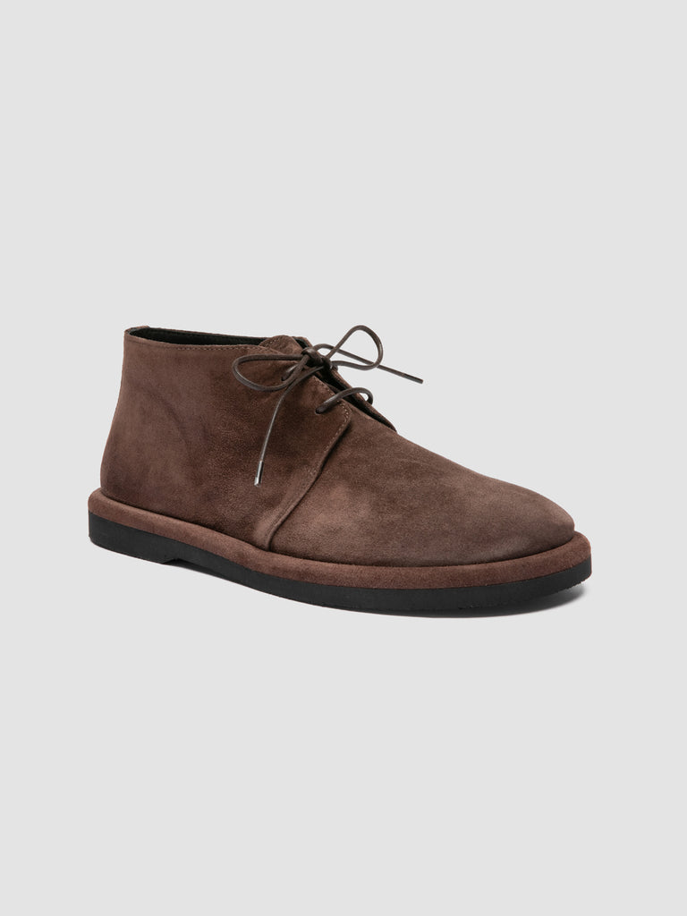 MARJORY 108 - Brown Suede Chukka Boots