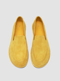 MIENNE 101 - Yellow  Suede Loafers - thumb image 2,side view
