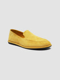 MIENNE 101 - Yellow  Suede Loafers - thumb image 3,side view