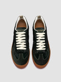 MILITIA 101 - Green Leather Sneakers - thumb image 2,side view