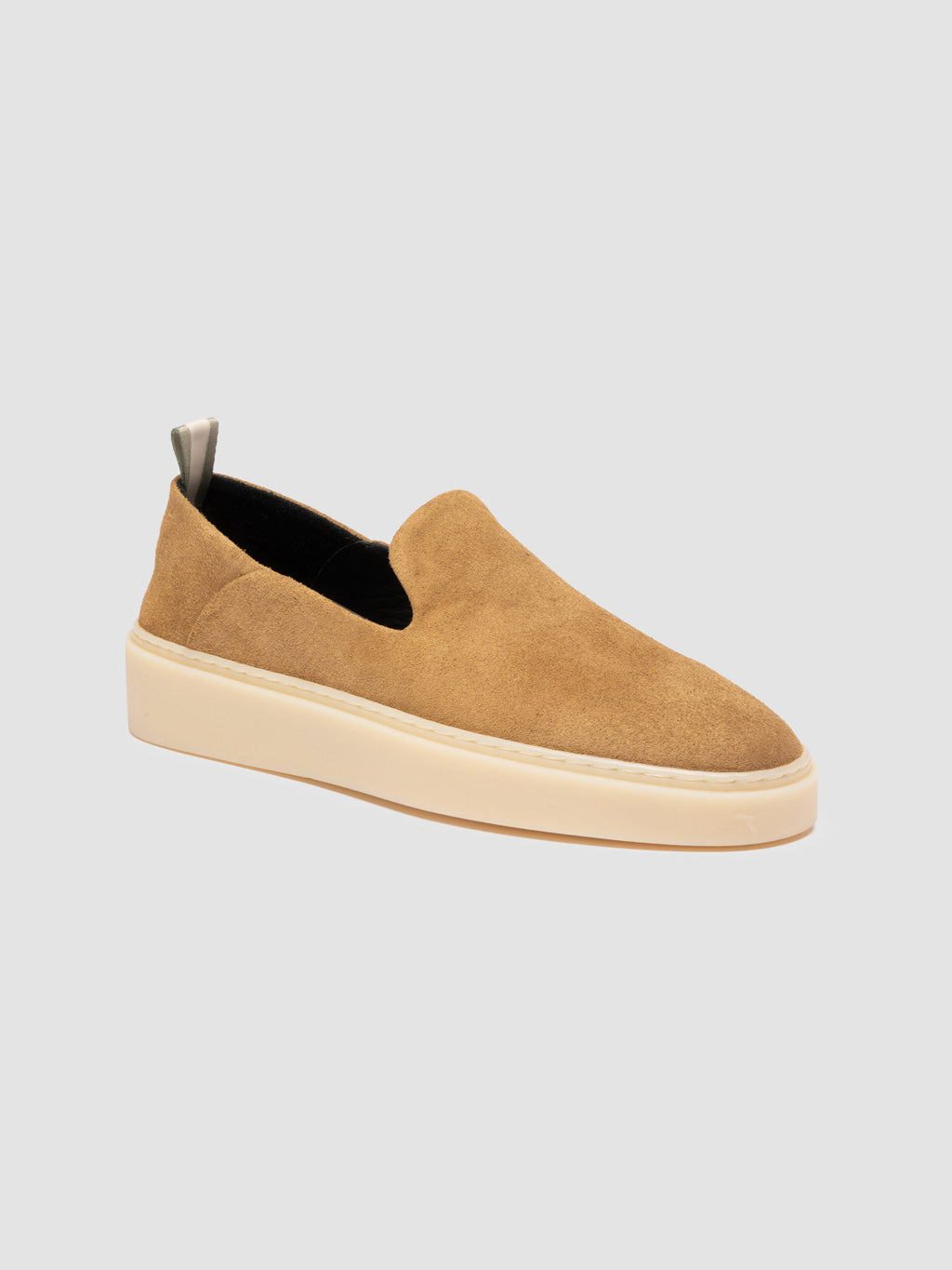 MUSKRAT 107 - Beigefarbene Sneakers aus Wildleder - image 3,side view