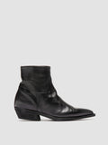 NOELIE DD 102 - Black Leather Zip Boots